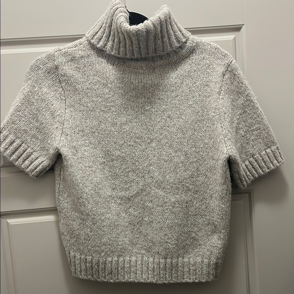 Abercrombie Turtleneck Short Sleeve Sweater